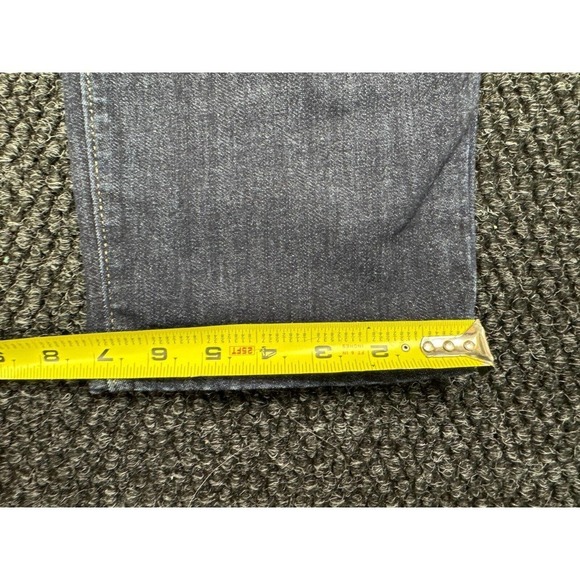 Lee Women's Sculpting Slim Fit Slim Leg Pull On Jean Mid Rise Dark Blue 36x32 - Picture 5 of 8